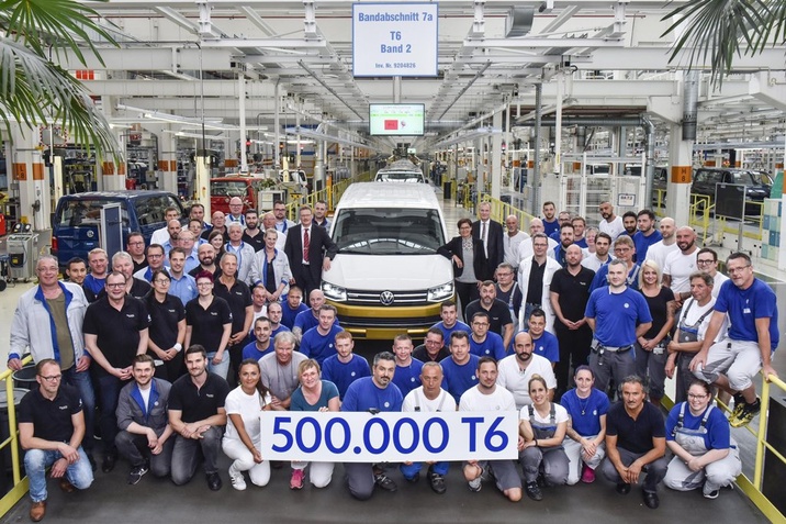 500.000 Volkswagen T6